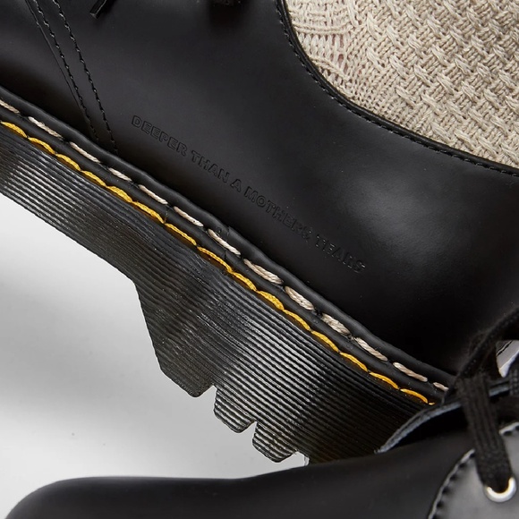 BRAND NEW WITHOUT TAGS RICK OWENS x DOC MARTENS BEX LEATHER OXFORD DERBY SHOES - Picture 5 of 6